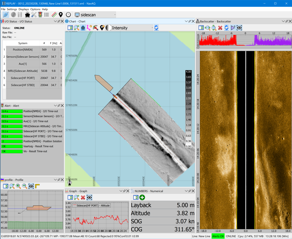 BeamworX NavAQ Multibeam/Laser Add-on — 2