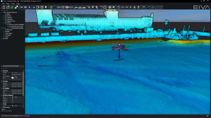 NaviSuite Mobula Sonar (BlueRobotics) — 2